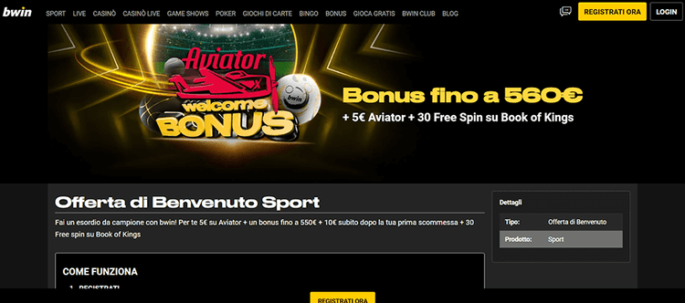 Bwin bonus